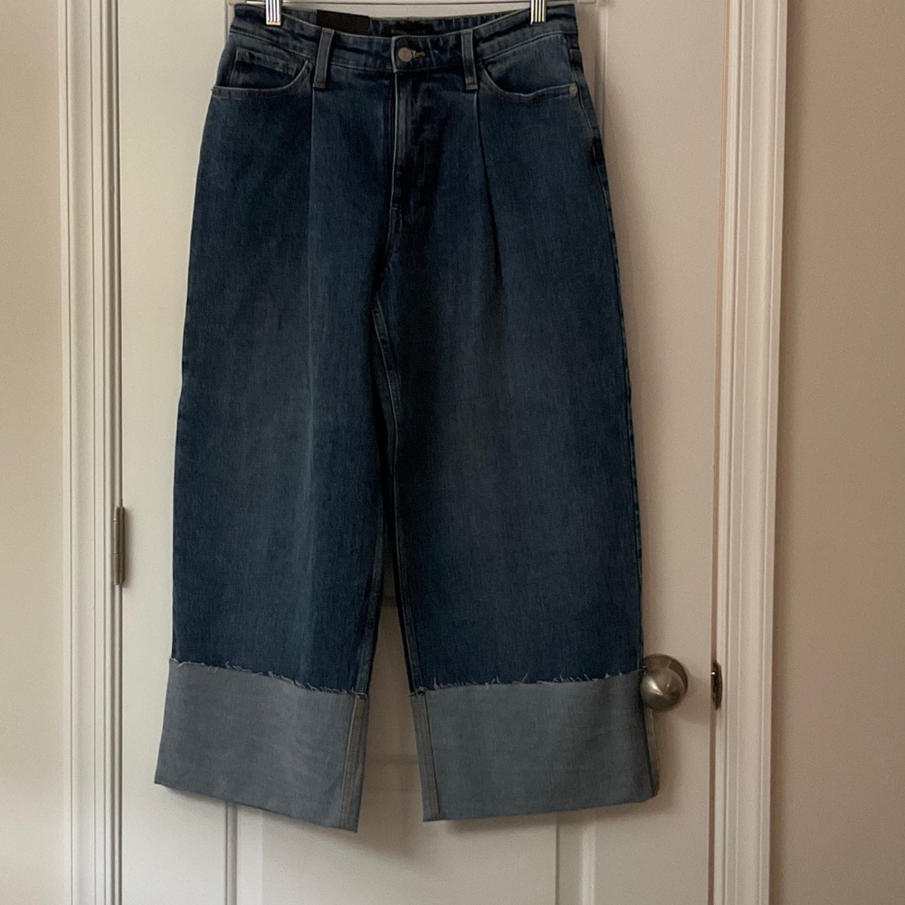 Banana Republic Pleated Denim Trousers